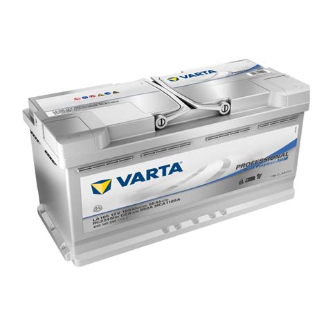 tudor agm 105ah|VARTA AGM Battery Lifespan: How Long They Last and .